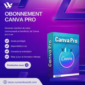 Abonnement canva pro